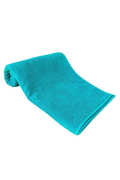 Elmira Textile Elmira Αθλητική πετσέτα κομμωτηρίου προσώπου από μικροΐνες που απομακρύνει τη βαφή 50x90