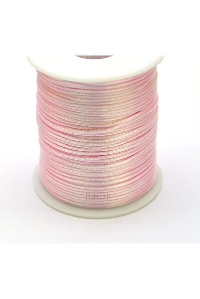 Bi hızlı 10 Metre Floş Ip ( 1 Mm ) Bebe Pembesi Renk