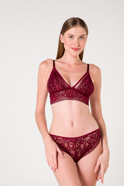 Top Step Set sutien cu dantelă fără cupe