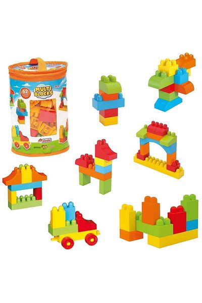 DEDE Multi Blocks 62 Pieces - Nessiworld 01253