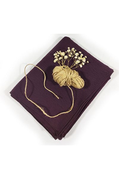 Ferrano Cotton Jazz Purple Shawl