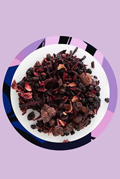 Mim Tea Berry Tea - Böğürtlenli Hibiskus Çayı 50 g