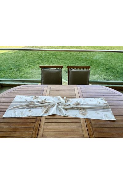 HAPPY CONCEPT American Runner Patterned Tablecloth