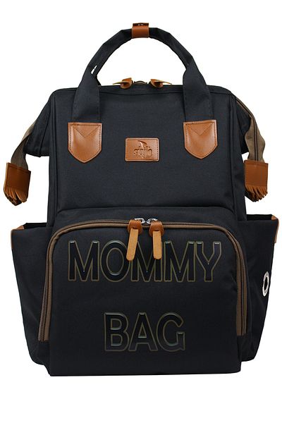 Stylo Doce Mother Baby Care Backpack-black Print
