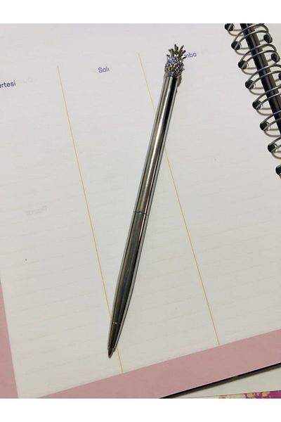 Techno phone Decorative Pineapple Design Metal Ballpoint Pen