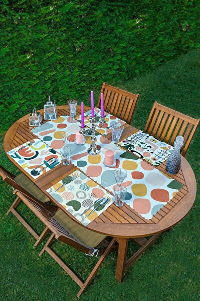 Realhomes 4+1 Abstract Patterned Special Designed Modern American Service & R...