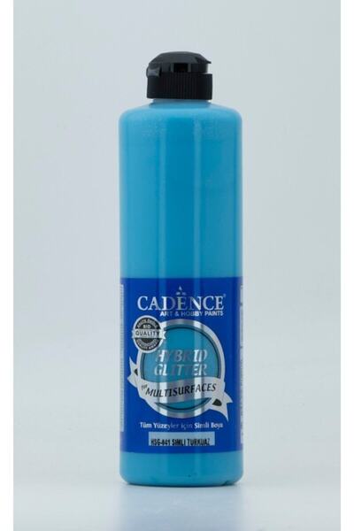 Cadence Boya Hybrid Multisurface Simli Akrilik Boya 500ml - Hsg-041 Turkuaz