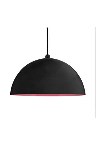demet habek mylights Mylights Retro Rustik Metal Siyah Içi Kırmızı Metal Sark...