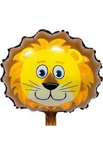 BEST PARTİ DOĞUM GÜNÜ PARTİ SÜSLERİ Lion Themed Foil Balloon - 45cm