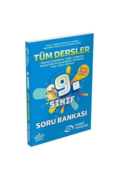 Murat Yayınları 9. Sınıf Tüm Dersler Soru Bankası / Kolektif / Murat Yayınlar...