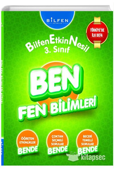 Bilfen Yayınları *güncel Baskı* 3. Sınıf Ben Fen Bilimleri
