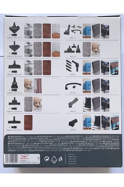 Rowenta Vacuum Cleaner Rectangular Head (3AAA) Series Zr900301