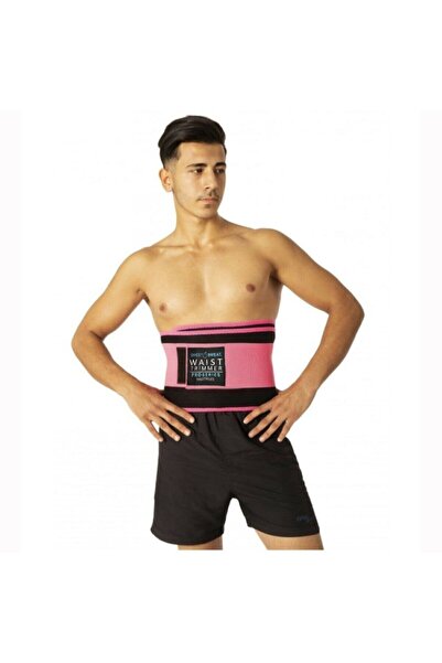 MultiFlexPro Termal Sauna Bel Korsesi Bel Göbek Basen Incelme Korsesi Spor Korse Fitness Terleme Kemeri Pembe