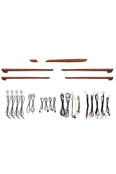 OLED GARAJ Honda CRV 2018+ İçin Uyumlu Ambiyans Aydınlatma Seti - 64 Renk ( M...