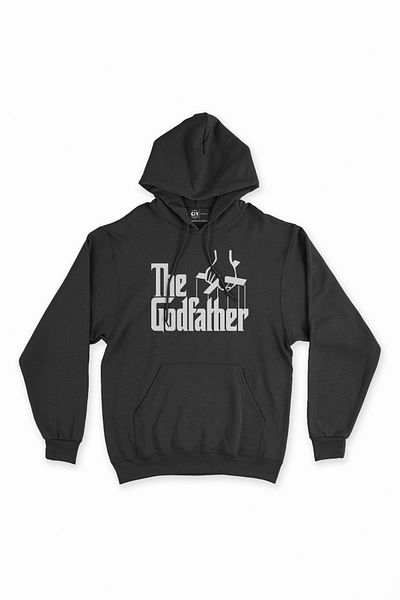 Cix Φούτερ The Godfather με μαύρη κουκούλα - Hoodie