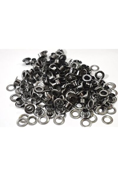 tuhafiyecimiz 3 No Sac Pullu Kuş Gözü Kapsülü 100 Takım Siyah