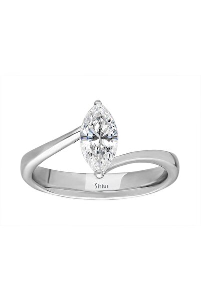 Sirius Pırlanta 0,70 Karat Markiz Kesim Pırlanta Tektaş Yüzük