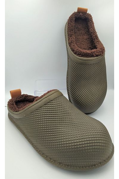 GEZER Επώνυμα ανδρικές βελούδινες παντόφλες Comfort Sole Eva House