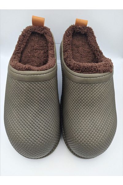 GEZER Επώνυμα ανδρικές βελούδινες παντόφλες Comfort Sole Eva House