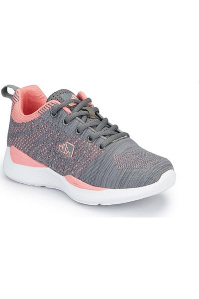 lumberjack Women's Gray Lace-Up Sports Shoes
