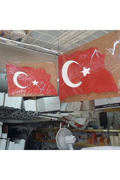 Yerli Xps Strafor Köpük Bayrak 50x75