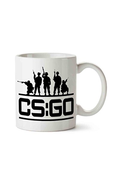 ART HEDİYE كوب مطبوع على الجانبين من Cs Go