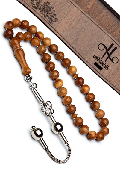 OTTOTESBİH Ανδρικό δώρο Σουλεϊμανιέ Τσόκερ με φούντες μέχρι τον καρπό Τσόκερ χάντρες προσευχής