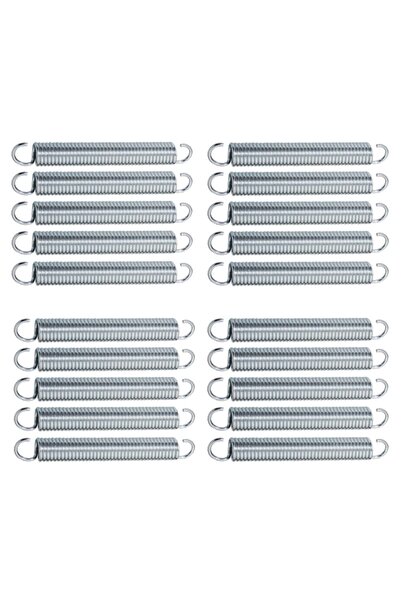 Mager Fırınlanmış Sıkı Sargılı Profesyonel Trambolin Yayı 20li Set