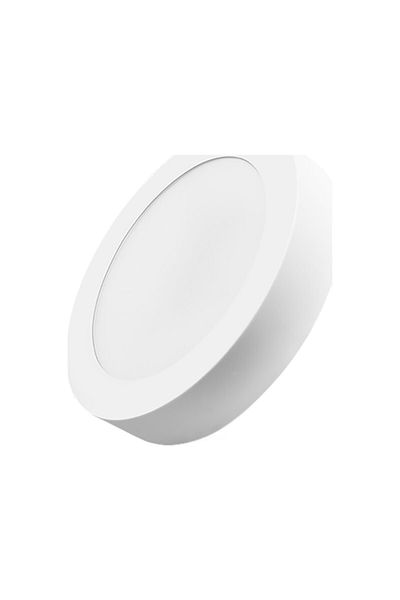 lightech Light 18W Surface Mounted Round Aluminum Body Led Slim Panel