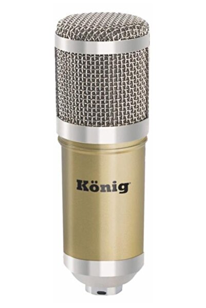 König K-cm800 Condenser Stüdyo Mikrofon-gold