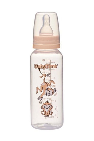 Babytime Bt067 Pp Classic Baby Bottle with Silicone Palate Tip 250ml