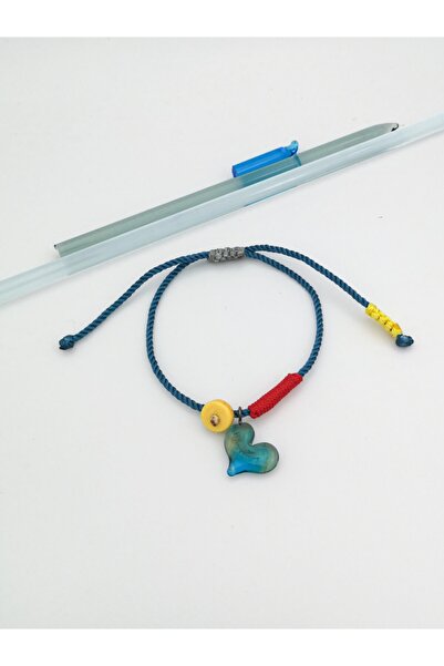 camADA Murano Cam Kalpli Ip Bileklik