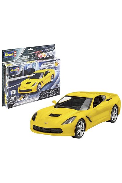 REVELL مجموعة نماذج 2014 كورفيت ستينغراي ألعاب شخصيات أخرى