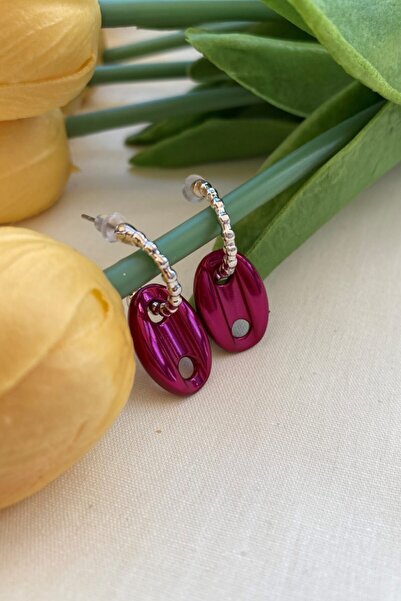 Leerybee الكروم ليلك أقراط بحار عقدة مضادة للحساسية