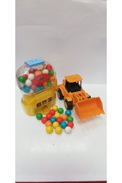 Şeker Adası 2 في 1 / لعبة آلة بناء البلدوزر وآلة العلكة الفائزة بالجائزة الكبرى