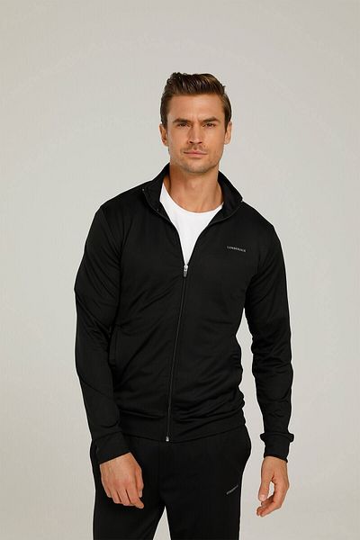 lumberjack Alex Track Suit 1pr Μαύρη ανδρική φόρμα