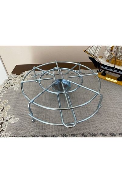 RENK YAPI RÜYASI Stainless Steel Hot Food Trivet with Candle, Long-Lasting Safe Hot Presentation on Tables