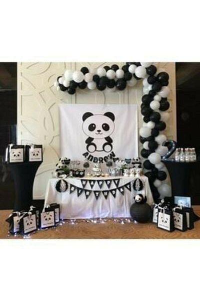 BEST PARTİ DOĞUM GÜNÜ PARTİ SÜSLERİ 50 Pieces Metallic Party Balloons (white, Pastel Black) +balloon Chain Gift