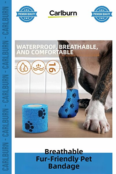 Carlburn # ضمادة حماية للقطط والكلاب من Petshop، مقاوم للماء ضمادات قابلة للت...