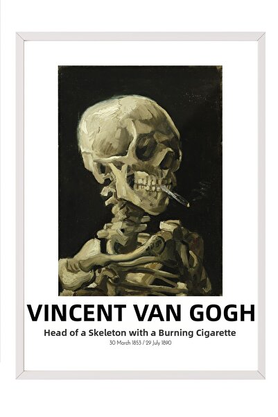 Postifull Vincent Van Gogh, Tablou cu ramă albă, Seria de artă NR:110605
