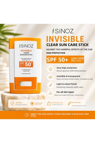 TRENDLİFE MİLA Sinnozspf 50 Invisible Clear Suncare Stick