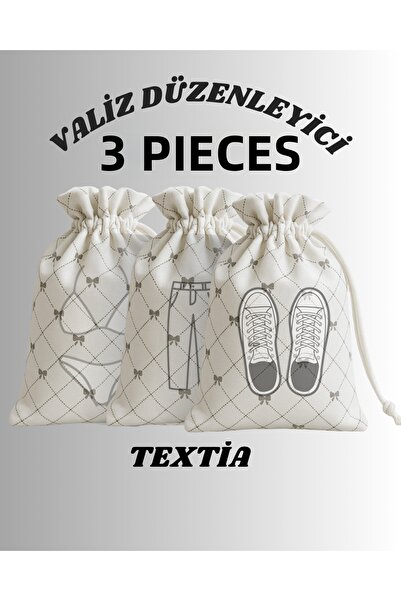 Textia Home منظم ولادة ورعاية للأطفال مكون من حقيبة قطع من مجموعة بيزلد شيرلن...