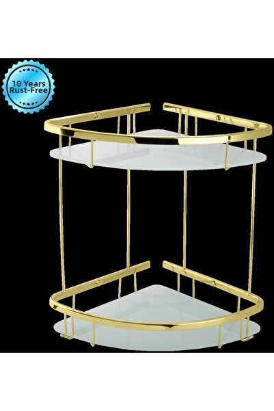 ÇELİK BANYO 25-172 - Karmi̇na Glass Oval Sponge Holder Double 18*18