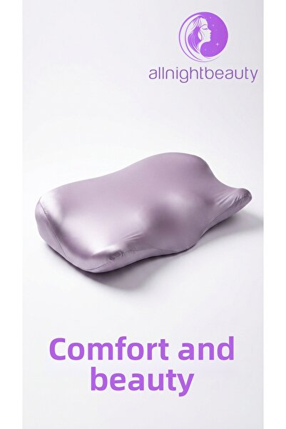 allnightbeauty Beauty Pillow with Silk Cover