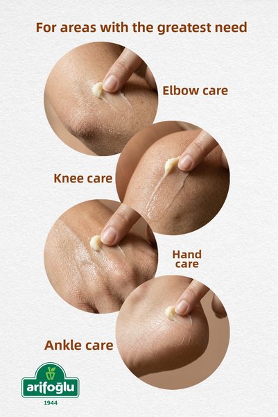 Arifoğlu Shea Butter 150 ml - Heel Crack Care, Foot Care and Intensive Moisturizer (Shea Butter)