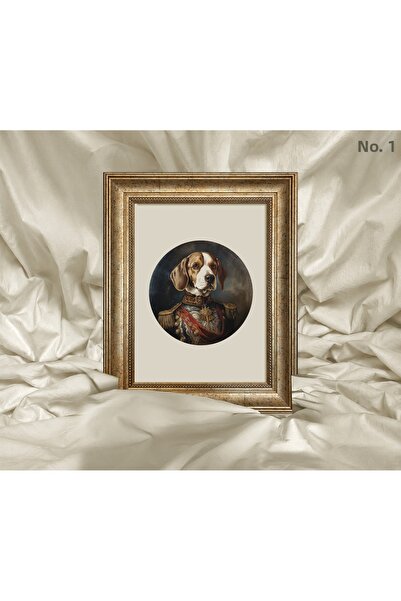 Vetro Design Tablou înrămat Aristocratul Beagle