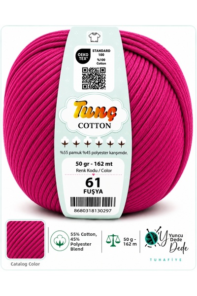 Tunç Cotton Amigurumi Punch Bag and Knitting Yarn Baby Soft Cotton 50 Gr 162 ...