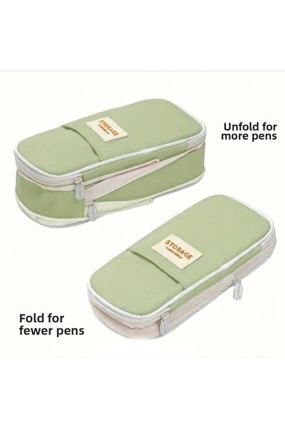 iyzi Large Capacity Multi-Compartment Functional Pen Holder Pen Case Pencil M...