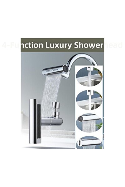Empressco Adjustable Kitchen Faucet Head with Multi-Stage Settings, Waterfall...