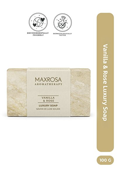 Maxrosa Vanilla & Rose Solid Soap 100 g